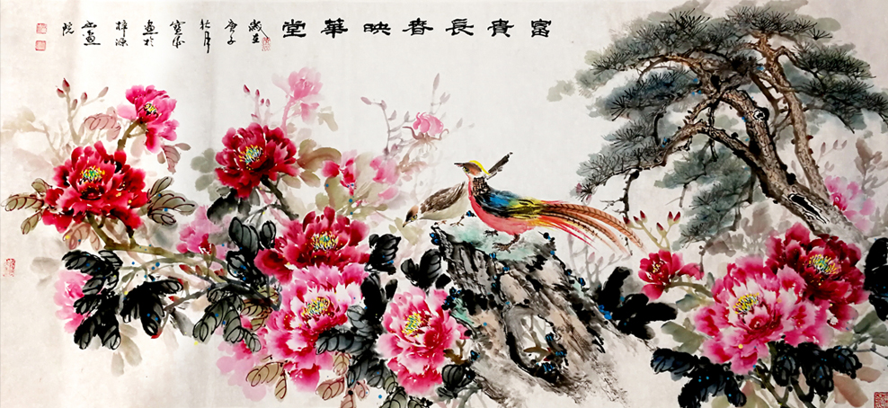 2489号--作品名称:富贵长春180X85cm创作时间2020年.jpg 2489号--作品名称:富贵长春180X85cm创作时间2020年.jpg