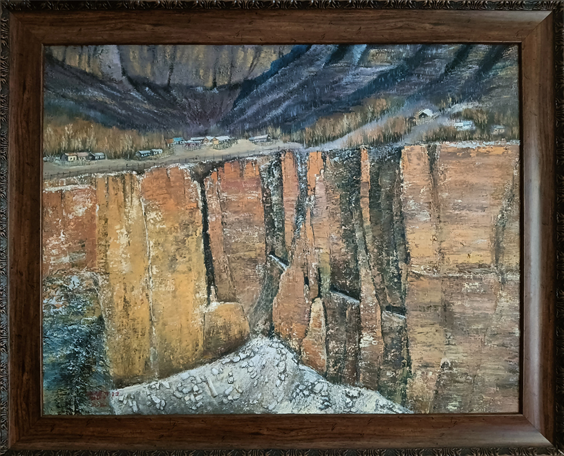 3048号 油画《铜壁太行》70×90CM.jpg 3048号 油画《铜壁太行》70×90CM.jpg