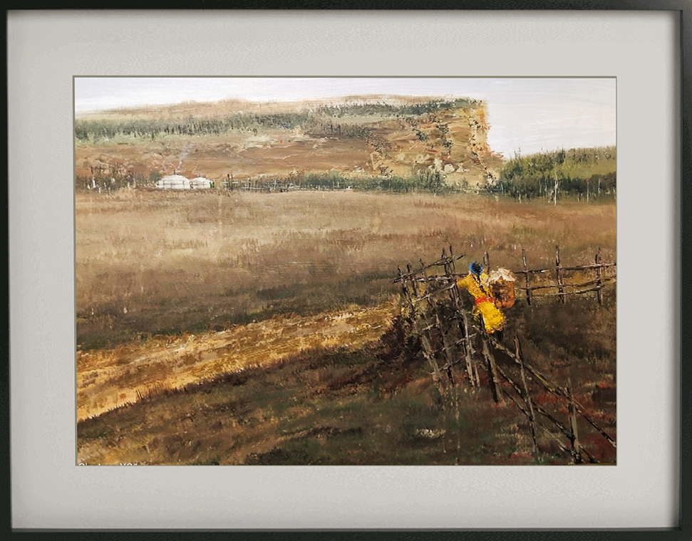 3050号 综合材料油画《远心》50×60CM.jpg 3050号 综合材料油画《远心》50×60CM.jpg