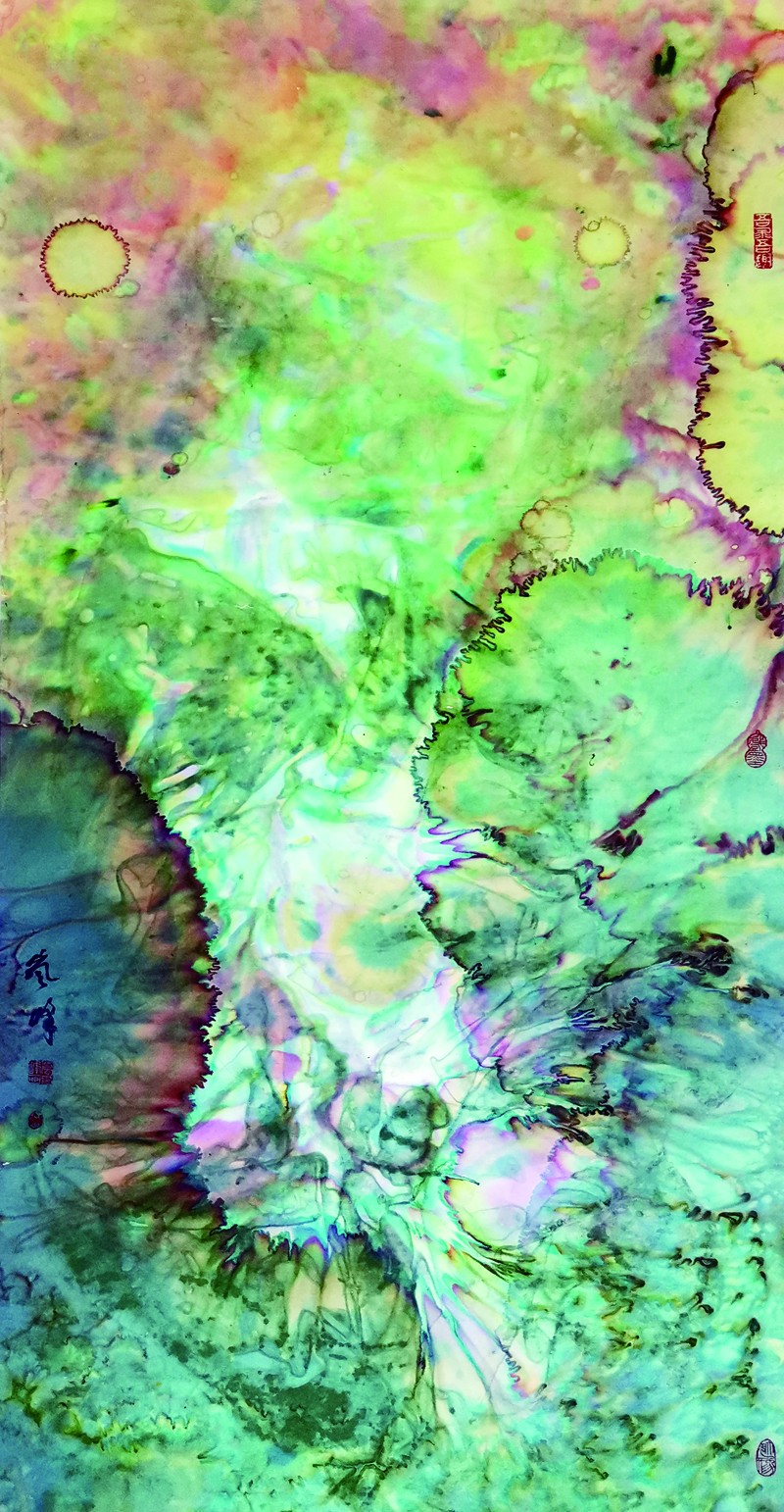 作品名称:新绿。尺寸:180cm乘70cm。2020年创作。-11.jpg